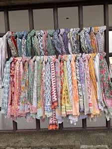 Paréo de plage personnalisé en coton, vente en gros, couverture de plage exclusive, magnifique paréo blanc à imprimé floral en coton pour femmes - Product Image 3