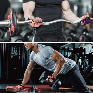 High Quality Half Finger Gym Gloves Workout Leather Gloves for <b>Weight</b> Lifting Fitness Training Breathable Design Gym Gloves - Product Image 3