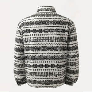 Chaqueta Sherpa para Hombre, Chaqueta Informal Cálida y Suave para Invierno, Forrada de Forro Polar, Chaqueta Elegante para Hombre - Product Image 2