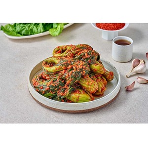[Palgong Kimchi] Palgongsan Gat Kimchi, Kimchi traditionnel coréen aux feuilles de moutarde, fermenté naturellement, accompagnement épicé - Product Image 3