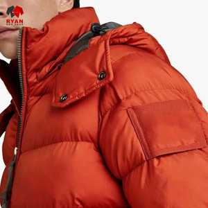 Chaquetas de Invierno Impermeables y Transpirables con Capucha, de Secado Rápido, Personalizadas, de Alta Calidad, para Hombre, Precio al por Mayor, Color Sólido - Product Image 2