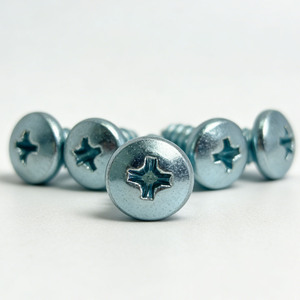 Vis autotaraudeuses à tête cruciforme Phillips en zinc bleu pour le fixation des meubles en bois, disponibles en M4, M5, M6 - Product Image 6