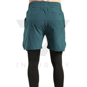 Wholesale Customized Logo High Street Solid Awrah <b>Covering</b> Activewear Sunnah Men's Halal Quick Dry Swimwear Shorts - Product Image 2