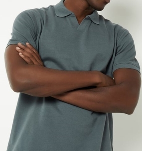 Polo en coton poly pour homme, coupe classique, couleur unie, résistant aux plis, durable, pour les événements d'entreprise - Product Image 3