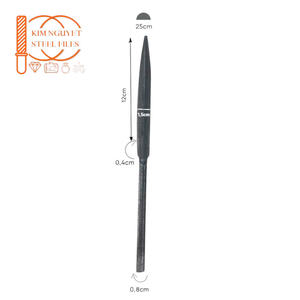 Lima de aguja de acero fuerte MD25 de 250mm, Media Lima larga para herramienta de joyería, piedra para trabajar la madera, artesanía, grado DIY, precio plano barato - Product Image 1