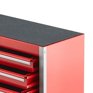 Cassetta Portautensili Portatile in Metallo da 8,6 Pollici con 5 Cassetti, Armadietto Portautensili Piccolo e Robusto con Piedini in PP e Rivestimenti in EVA - Product Image 2