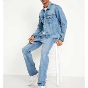 Lightweight <b>Men</b> Denim <b>Jacket</b> Soft Breathable Comfortable Cotton Blend Fabric Ideal for <b>Summer</b> Casual Streetwear - Product Image 6