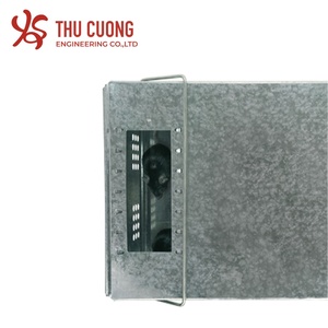 Pièges à souris automatiques en acier galvanisé Piège à souris réutilisable Rongeur Rat Design Safe Release Human Mouse Trap - Product Image 5