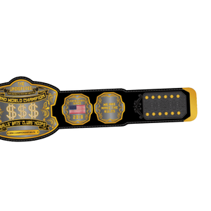 Ceinture de champion du monde incontestée personnalisable de haute qualité avec plaques et design de drapeau sur mesure - Product Image 4
