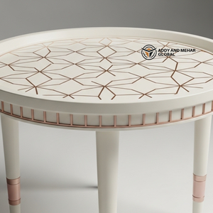 Modern Industrial <b>Round</b> Wooden <b>Stool</b> Handcrafted Eco-Friendly Durable Living Room School Decorative Accent <b>Stool</b> - Product Image 4