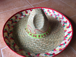 Usine de chapeau de paille du Vietnam chapeau de paille traditionnel mexicain grand bord coloré Logo personnalisé sangle bon prix approvisionnement - Product Image 6