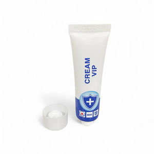 Tube en plastique PE personnalisé en usine pour l'emballage de crème pour les mains avec impression sérigraphique, bouchon à vis, surface brillante - Product Image 1