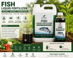 Engrais liquide organique de poisson de qualité supérieure avec formule inodore pour les jardins potagers et l'application par pulvérisation foliaire - Product Image 6
