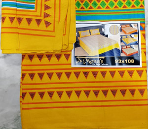 Bedsheet 100% Cotton Printed Design Bedsheet and Stylish Two Pillow Covers for <b>Bedroom</b> - Product Image 3