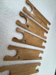 Navette de tissage en bois de qualité supérieure, outil textile en bois dur, finition lisse, pour métier à tisser manuel, destinée aux tisseurs professionnels - Product Image 4