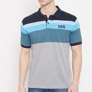 Camisa Moderna de Punto para Hombre, 100% Algodón, Transpirable, de Verano, Manga Corta, Casual, con Cuello de Botones - Product Image 1
