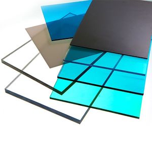 Plaque en polycarbonate massif de qualité supérieure, haute résistance aux chocs, protégée contre les UV, transparente, pour serres, puits de lumière, durable - Product Image 2