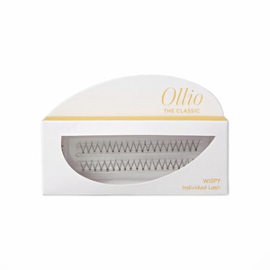 fake eyelashe Ollio The Classic Individual Eyelashes Single Pack - Wispy 10mm <b>Lashes</b> 10 mm eye <b>extensions</b> - Product Image 5
