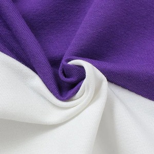 Sudadera con Capucha para Hombre, Color Morado y Blanco, Corte Regular, Estilo Casual para Otoño, 100% Algodón Tejido - Product Image 5