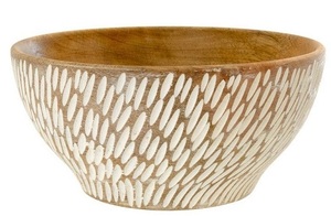 Bol à salade en bois artisanal, résistant au four, idéal pour les fruits, les collations et la présentation à table, au meilleur prix - Product Image 6