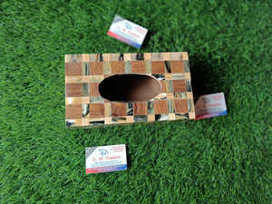 Meilleure qualité nacre papier de soie à la main os incrustation boîte Logo personnalisé prix de gros vadrouille boîtes à mouchoirs - Product Image 6