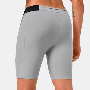 Shorts de compression de course à pied extensibles dans quatre directions de qualité supérieure pour des performances athlétiques exceptionnelles, disponibles pour les commandes en gros avec logo personnalisé - Product Image 5