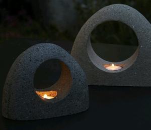 Portavelas de Concreto Hecho a Mano de Primera Calidad TCE para Decoración del Hogar, Centro de Mesa, Uso en Hoteles y Restaurantes - Product Image 1