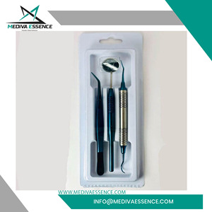 Ensemble d'instruments chirurgicaux manuels en acier inoxydable de qualité supérieure, stérilisation à haute température, Classe II - Product Image 3