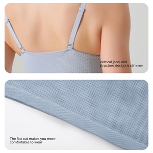Soutien-gorge de sport personnalisé à la dernière mode, soutien-gorge de sport pour femmes, OEM, séchage rapide, bonne qualité, soutien-gorge de sport sans couture - Product Image 5