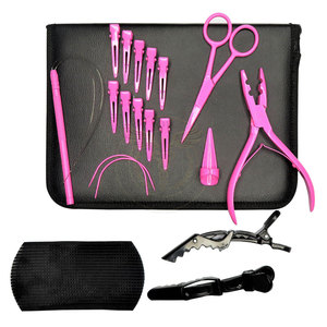 Stainless Steel Hair Extension Tools <b>Kit</b> Salon Use Hair Styling Application Set for Professional Hair Work in Factory Made Price - Product Image 6