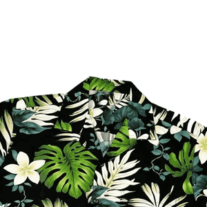 Camisa de playa de verano para hombre, personalizada, de manga corta, de tela terry sólida, 100% algodón, con estampado digital vintage, a bajo precio. - Product Image 4