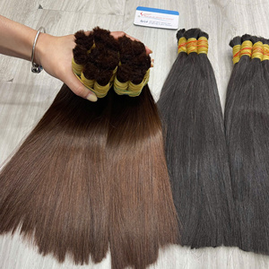 Extensiones de cabello humano virgen ruso a granel de alta calidad en muchos colores, lisas. - Product Image 6