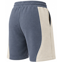 Shorts thermiques en maille gaufrée pour hommes, décontractés, de sport, avec cordon de serrage, taille élastique, logo personnalisé, OEM ODM, fournisseur de vêtements en gros