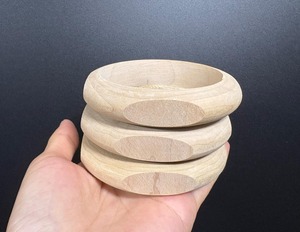 Natural Wood Trendy Bangle Ethnic Style Wooden Bangles for Girls and Women Polished Classic Design Unisex - Product Image 1