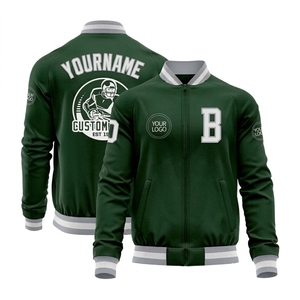 Unisex Custom Varsity <b>Jacket</b> Black Old Gold Fleece Embroidered Letterman <b>Jacket</b> Winter <b>Warm</b> Single Button Baseball <b>Jacket</b> <b>Men's</b> - Product Image 3