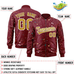 2026 Customized Oem Mens Winter <b>Coats</b> Personalized Polyester Fabric Warm Bomber Letterman Baseball Plus Size Men's Jackets - Product Image 2