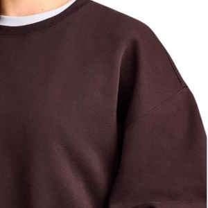 Sweat-shirt streetwear pour femme, pull oversize à manches longues, col rond, en polaire douce, haut chaud, vêtements décontractés à la mode pour tous les jours - Product Image 6