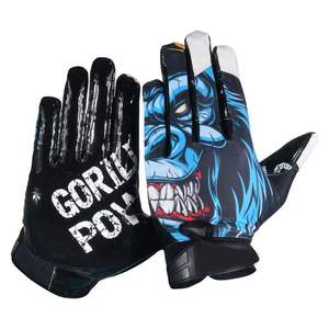 Gants de football pour adultes, gants de receveur, gants d'entraînement sportif, gants de performance légers et respirants pour les jeux en plein air - Product Image 4