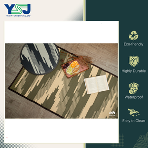 Bulk Manufacturer Selling Best Quality Corrosion Resistant 100% Polypropylene Plastic Picnic/ <b>Beach</b> <b>Mats</b> Luxury Outdoor Rugs - Product Image 2