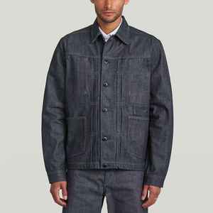 High Quality Premium 100% Cotton Denim Jacket for Men Ripped Slim Fit Streetwear Windproof Eco-Friendly Winter - Product Image 1