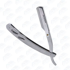 Shaving Razor <b>for</b> Barbers Factory Supply Grooming Tool Unique Design Folding Razor Holder Straight Edge - Product Image 6