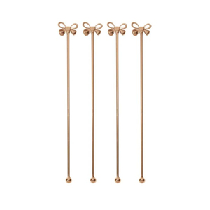 Agitateurs à cocktail en acier inoxydable en forme de cœur, longs bâtonnets argentés pour boissons et café, accessoires de bar haut de gamme - Product Image 2