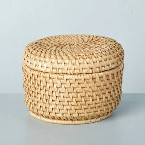 Caja de almacenamiento hecha de ratán, cajas de bajo costo directamente del proveedor para guardar regalos y artículos pequeños esenciales - Product Image 1