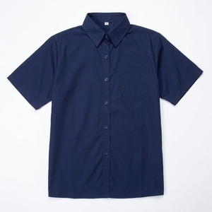 Camisa Escolar Personalizada al por Mayor para Niños, Uniforme Escolar Unisex de Manga Corta Blanca de Poliéster y Algodón Twill con Logotipo Bordado e Impreso - Product Image 6