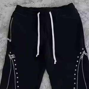 Conjunto Deportivo Personalizado con Logotipo OEM, con Pedrería, Talla Grande, Estampado, para Mujer, Negro, con Capucha, Cordón Ajustable, Largo, Casual, Sólido - Product Image 2