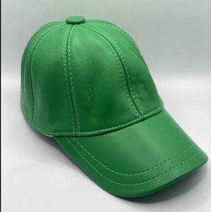 Gorra de Béisbol de Cuero Ajustable de 6 Paneles con Correa Trasera, Gorra Deportiva Casual para Protección Solar, Unisex para Adultos - Product Image 2