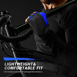 Guantes Profesionales de Halterofilia con Logotipo Personalizado y Soporte Largo para Muñeca – Guantes de Gimnasio de Microfibra Transpirable Perforada – Antideslizantes - Product Image 4