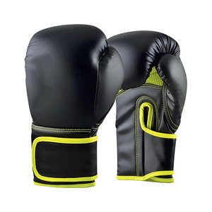 Guantes de Boxeo de Cuero con Cierre de Cordones para Entrenamiento y Competición de Adultos, Unisex - Product Image 4