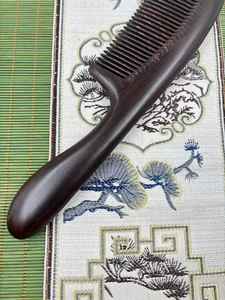 Peine de madera de bambú para barba de alta calidad con etiqueta privada personalizada de Neem natural al por mayor para uso en hoteles y cepillos de limpieza - Product Image 6