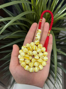 Custom Handmade Eco-Friendly Resin <b>Angel</b> Islamic Tasbeeh Muslim Prayer Beads Dhikr Rosary Religious <b>Gift</b> Set - Product Image 2